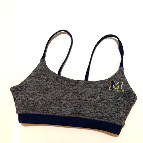 UofM Michigan Sports Bra size Medium - Picture 2 of 3